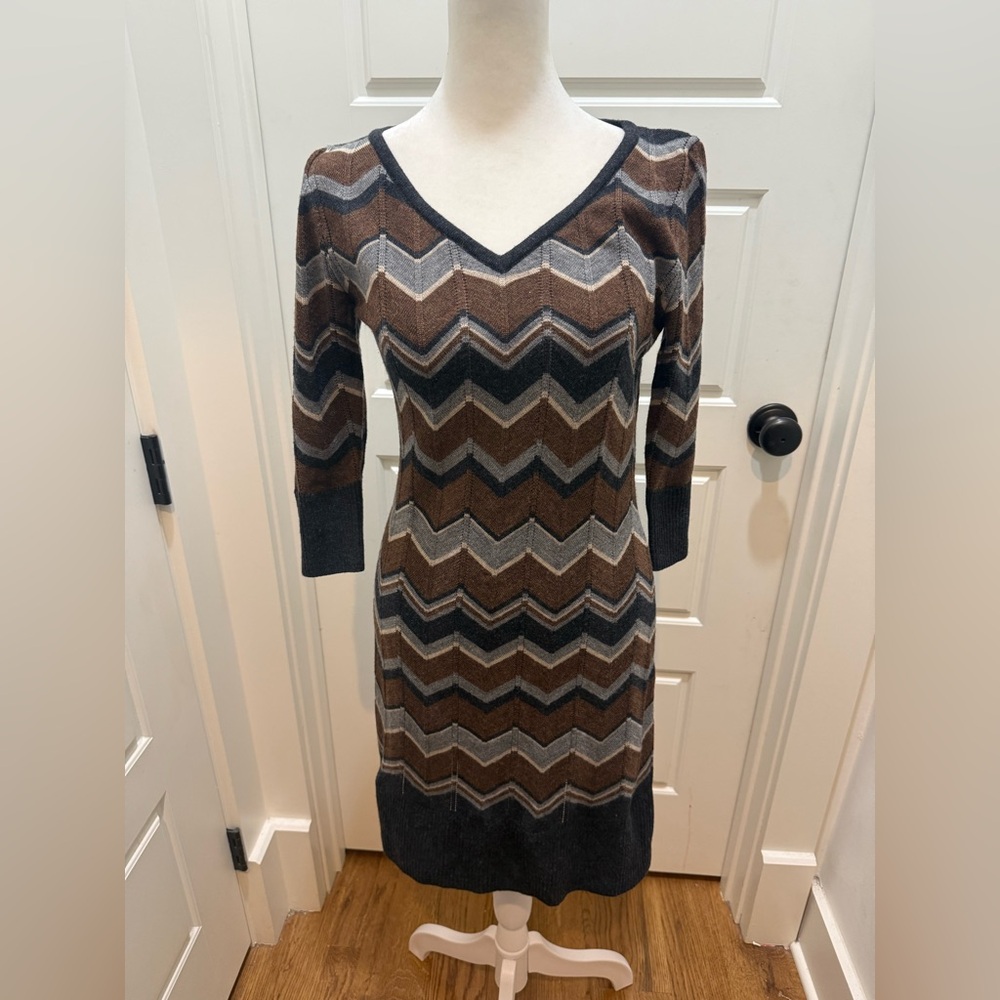 Krimson Klover. Edge Of Adventure Sweater Dress. Size Small.